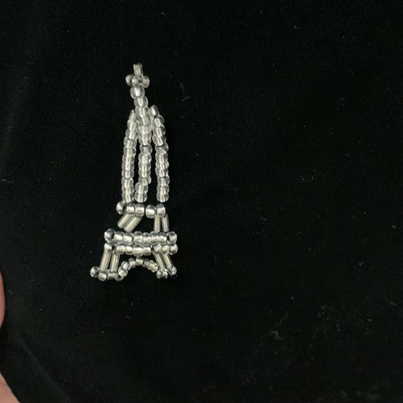 Saint Laurent handmade Black velvet embellished sweatshirt - Picture 5 of 8